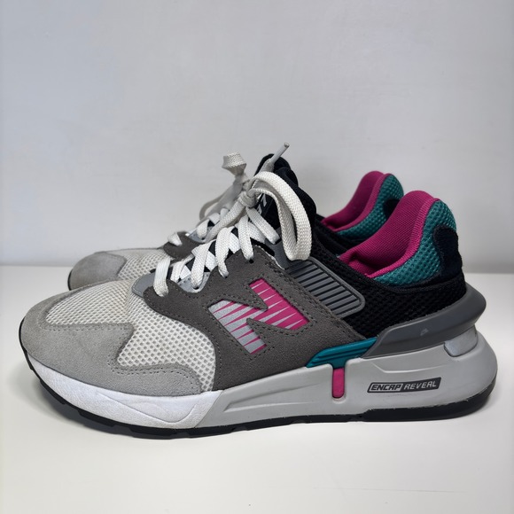 New Balance 997s Abzorb Gray Pink Teal South Beach Running Shoes Sneakers 8 - Picture 12 of 12